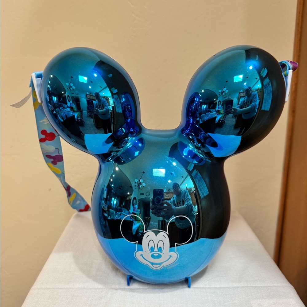 Disneyland Blue Mickey Mouse Popcorn Bucket
